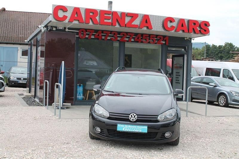 Schwarz Gebraucht 2010 VW Golf VI Comfortline Kombi | 4.950 € (Fairer Preis) - Bild 1/4