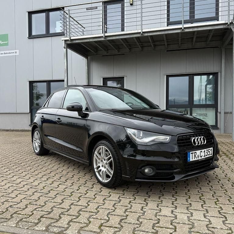Schwarz Gebraucht 2012 Audi A1 Sportback S-Line Kleinwagen | 11.999 € (Guter Preis) - Bild 1/4