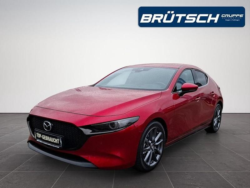 Soul red crystal metallic Gebraucht 2019 Mazda 3 Selection Limousine | 18.980 € (Fairer Preis) - Bild 1/4