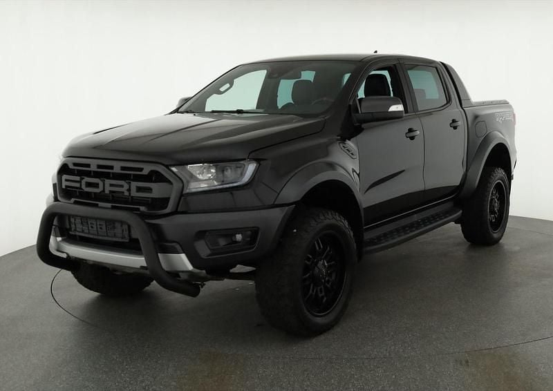 Obsidian schwarz metallic Gebraucht 2021 Ford Ranger Raptor Abholung | 42.495 € - Bild 1/4