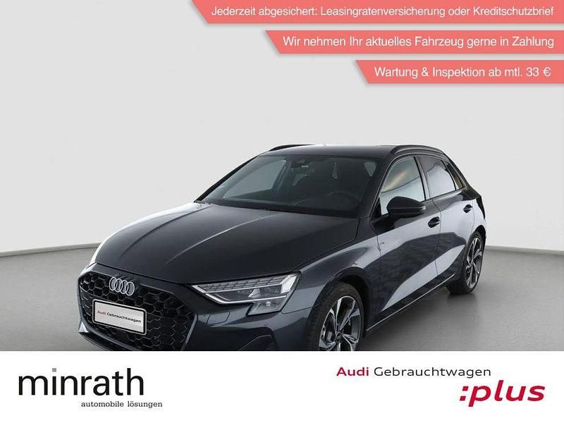 Grau Gebraucht 2024 Audi A3 Sportback Advanced Plus Limousine | 52.310 € - Bild 1/4