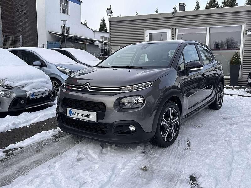 Lackierung platiniumgrau/meta Gebraucht 2019 Citroën C3 Feel Kleinwagen | 8.480 € (Guter Preis) - Bild 1/4