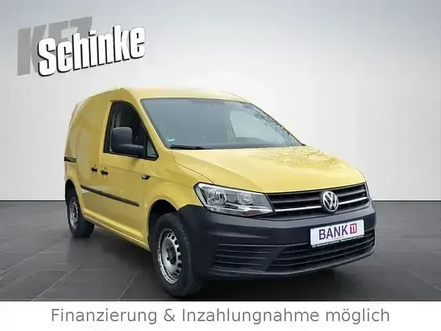 Gebraucht VW Caddy Trendline 130 PS (95 kW) 2017 Gelb Van / Kleinbus