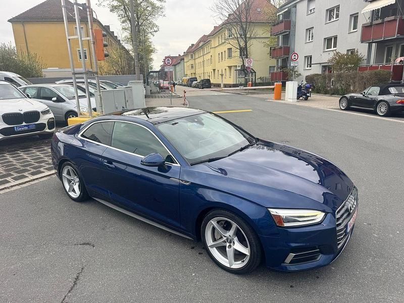 Second-hand Audi A5 Sport 252 CP (185 kW) 2018 Albastru Coupe
