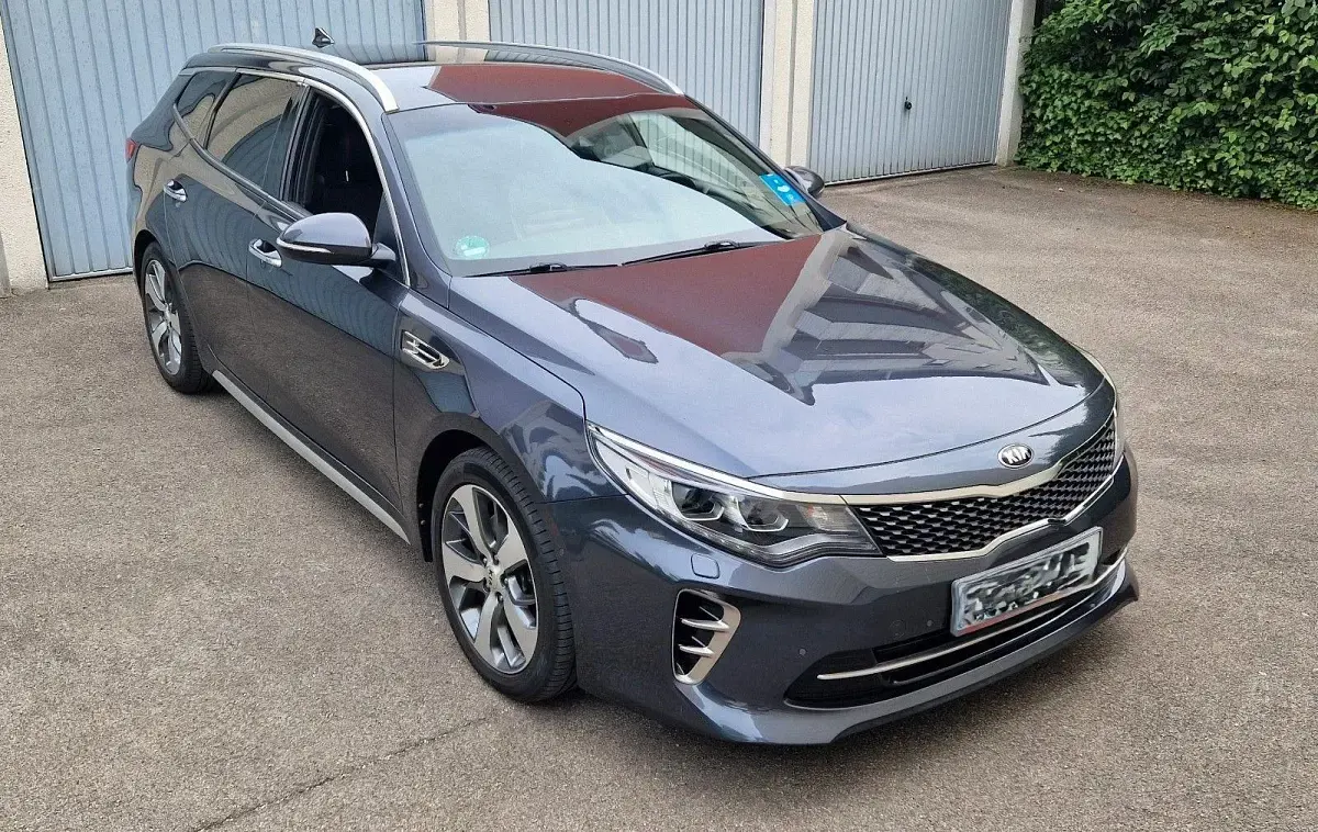 Gebraucht Kia Optima GT-Line 141 PS (103 kW) 2017 Schwarz Kombi