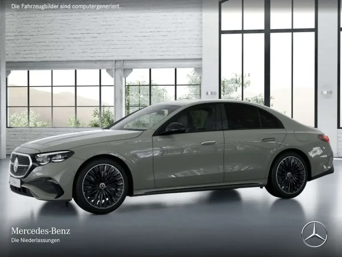 Gebraucht Mercedes E400 AMG 252 PS (185 kW) 2025 Manufaktur alpingrau Limousine