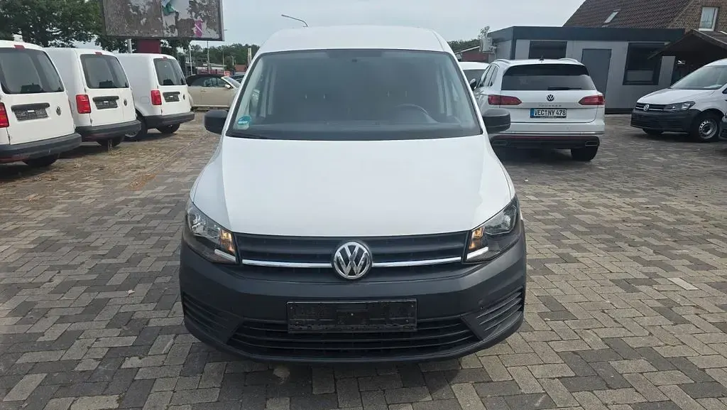 Gebraucht VW Caddy 75 PS (55 kW) 2020 Weiß Van / Kleinbus