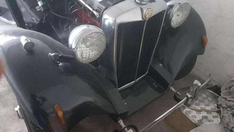 Schwarz Gebraucht 1954 MG TD Cabrio | 28.000 € - Bild 1/4