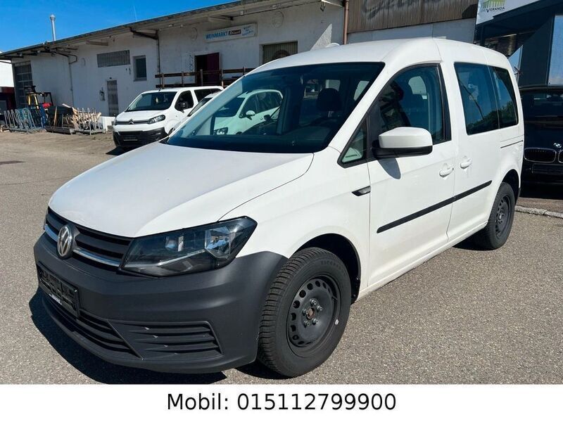 Weiß Gebraucht 2019 VW Caddy Trendline Van / Kleinbus | 10.490 € (Guter Preis) - Bild 1/4