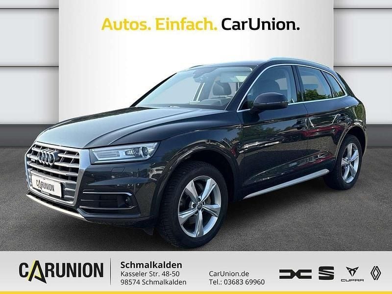 Manhattangrau metallic Gebraucht 2020 Audi Q5 Sport SUV | 32.890 € (Superpreis) - Bild 1/4