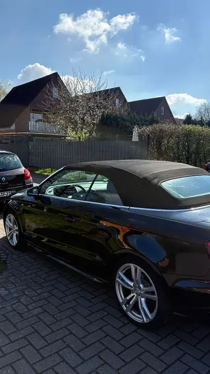 Gebraucht Audi A3 Cabriolet S-Line 125 PS (91 kW) 2014 Schwarz Cabrio