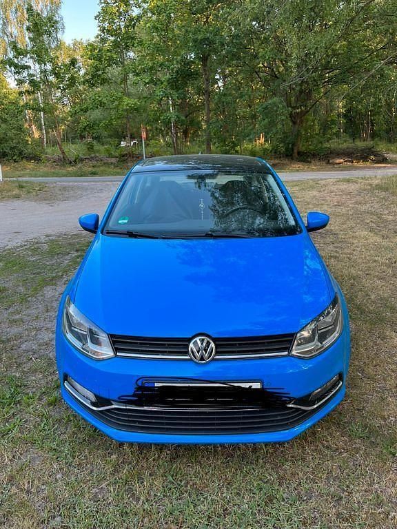 Blau Gebraucht 2014 VW Polo Kleinwagen | 6.100 € (Guter Preis) - Bild 1/4