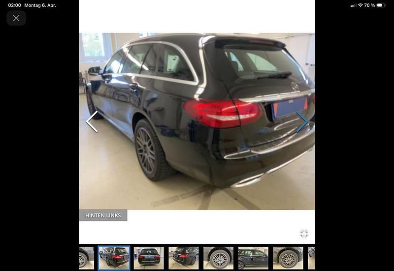 Gebraucht Mercedes C250 Avantgarde 204 PS (150 kW) 2015 Schwarz Limousine