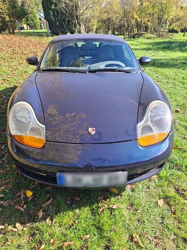 Gebraucht Porsche Boxster 204 PS (150 kW) 1998 Blau Cabrio