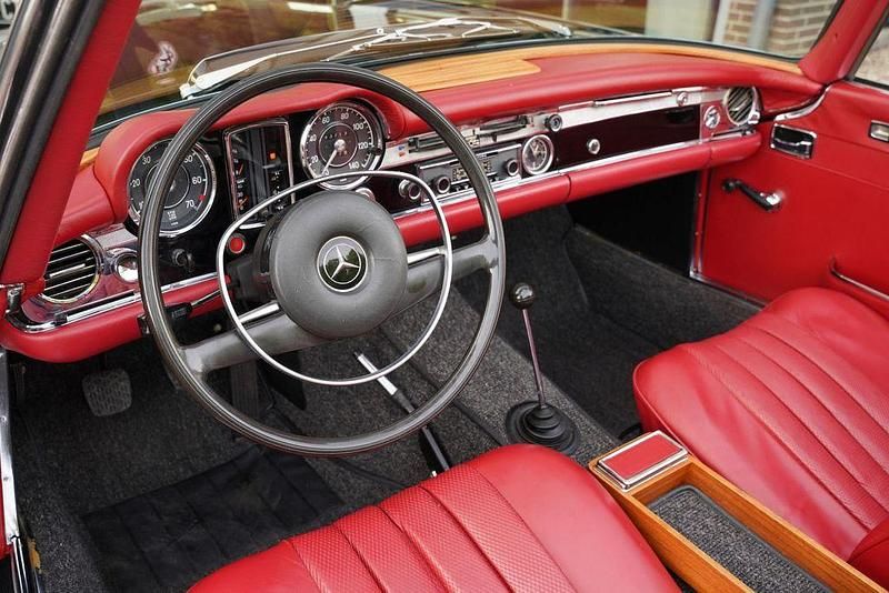 Gebraucht Mercedes SL280 1969 Schwarz Cabrio