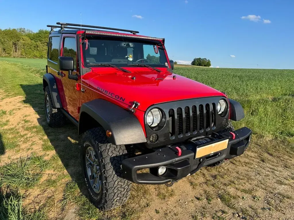 Brugt Jeep Wrangler Rubicon 200 HK (147 kW) 2015 Rød SUV