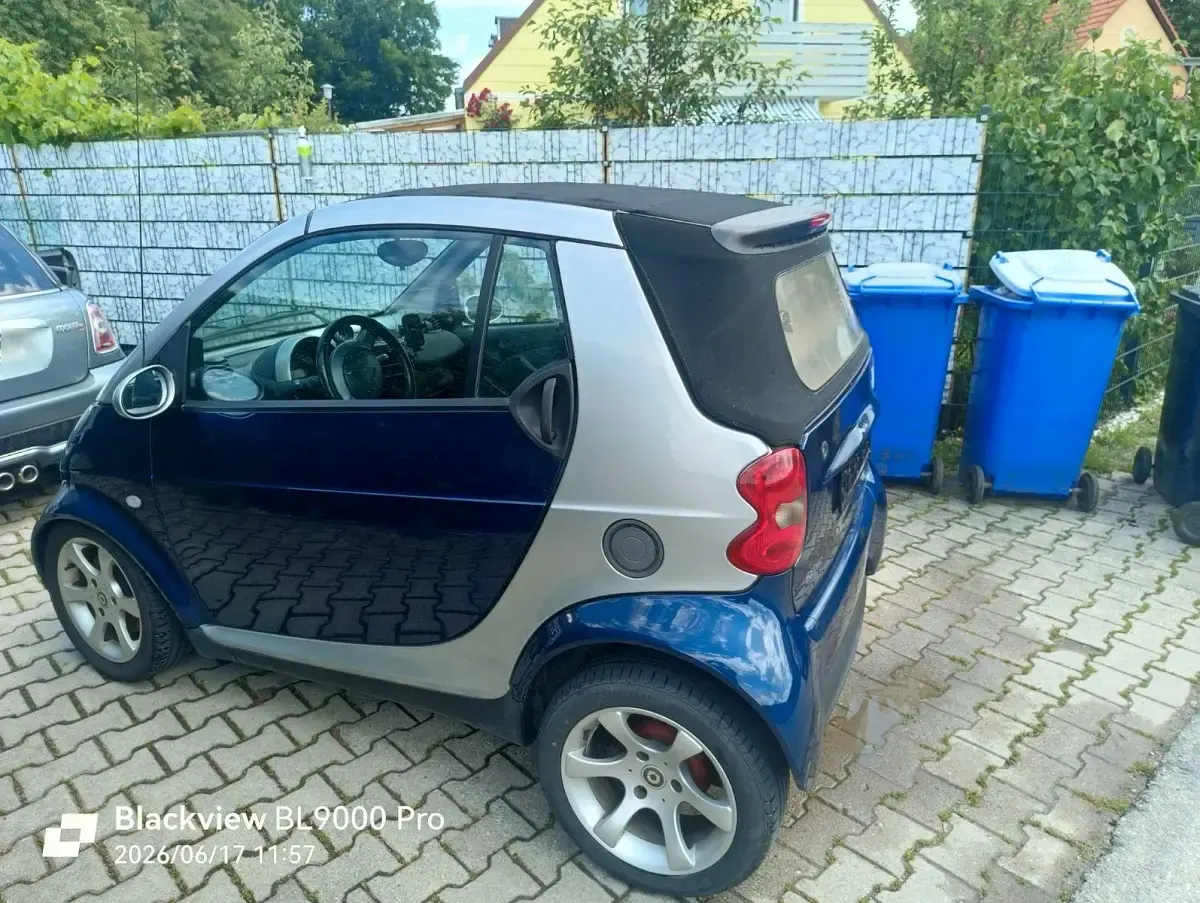 Gebraucht Smart ForTwo Cabrio Pulse 61 PS (44 kW) 2004 Blau Cabrio