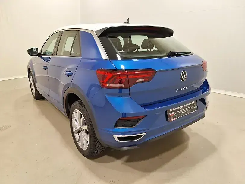 Gebraucht VW T-Roc R-line 150 PS (110 kW) 2021 Ravennablau metallic SUV