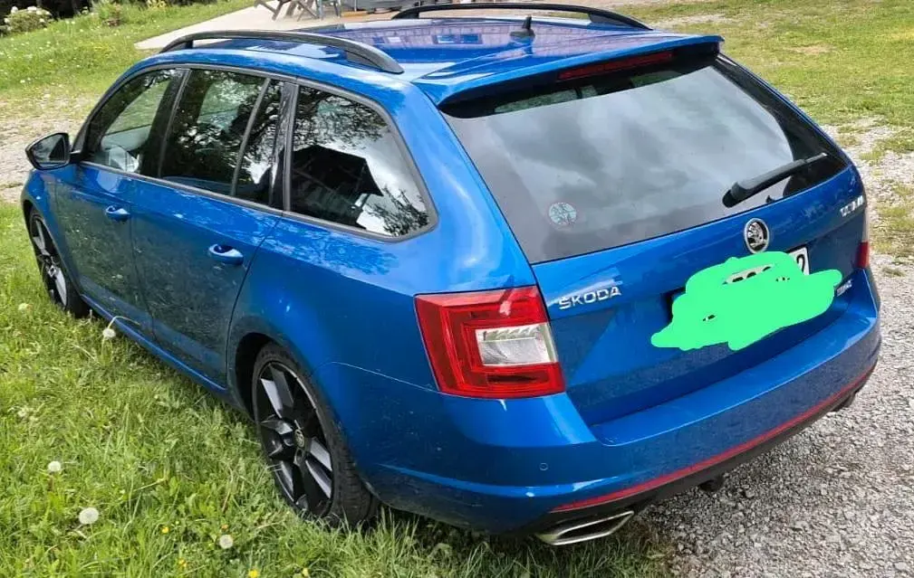 Gebraucht Skoda Octavia RS 183 PS (134 kW) 2016 Blau Kombi