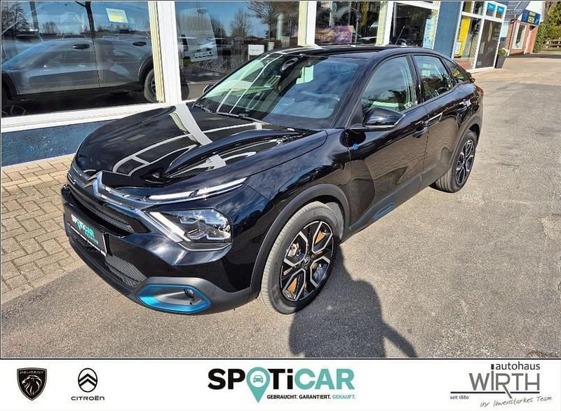Gebraucht Citroën e-C4 Feel 100 kW (136 PS) 2022 Schwarz SUV