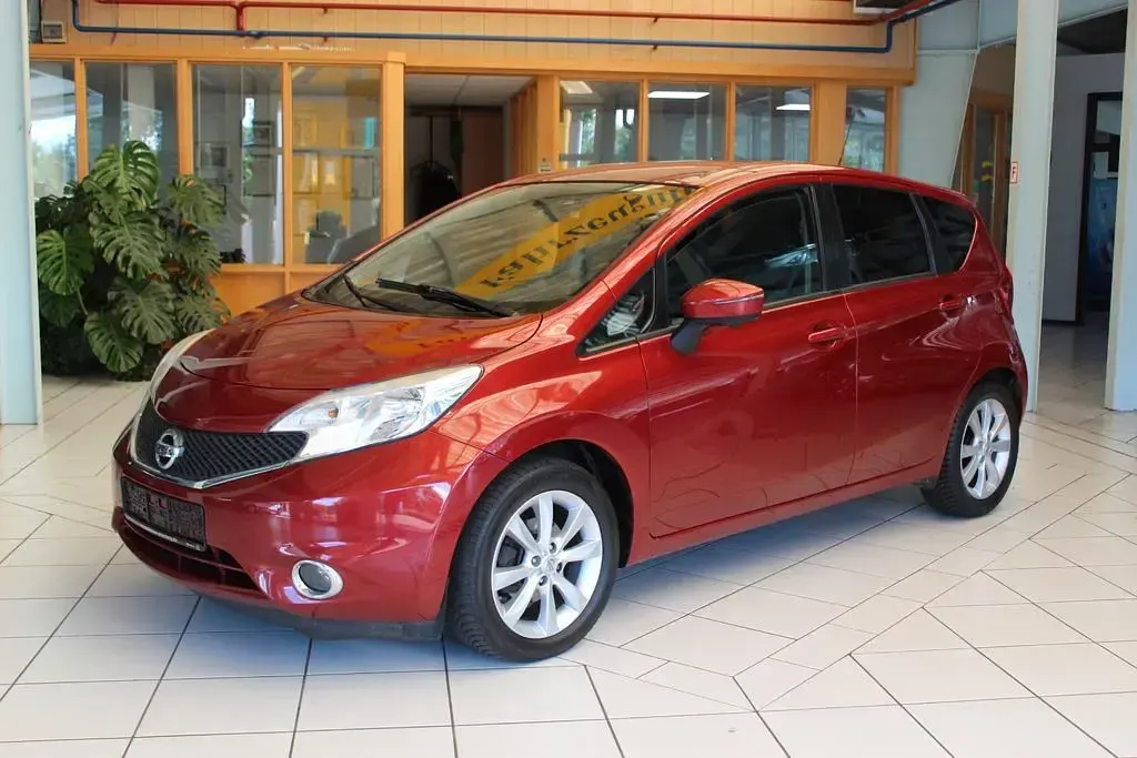 Gebraucht Nissan Note Tekna 90 PS (66 kW) 2013 Rot Kleinwagen