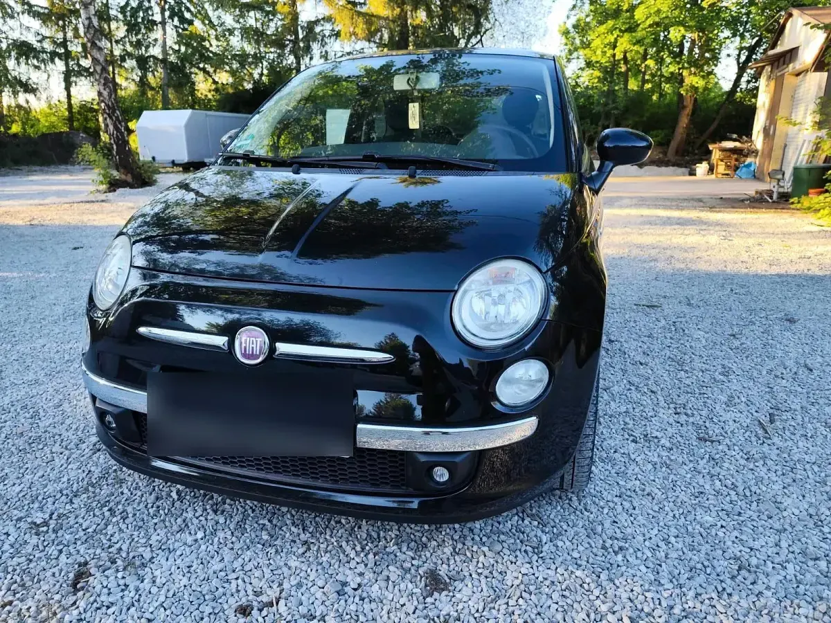 Gebraucht Fiat 500 Lounge 70 PS (51 kW) 2012 Schwarz Kleinwagen
