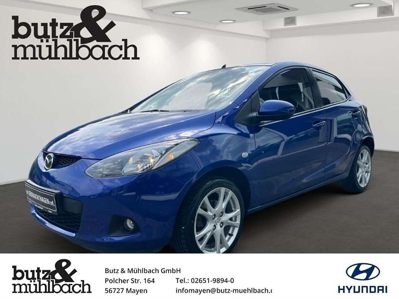 Blau Gebraucht 2010 Mazda 2 Kleinwagen | 7.490 € (Teuer) - Bild 1/3