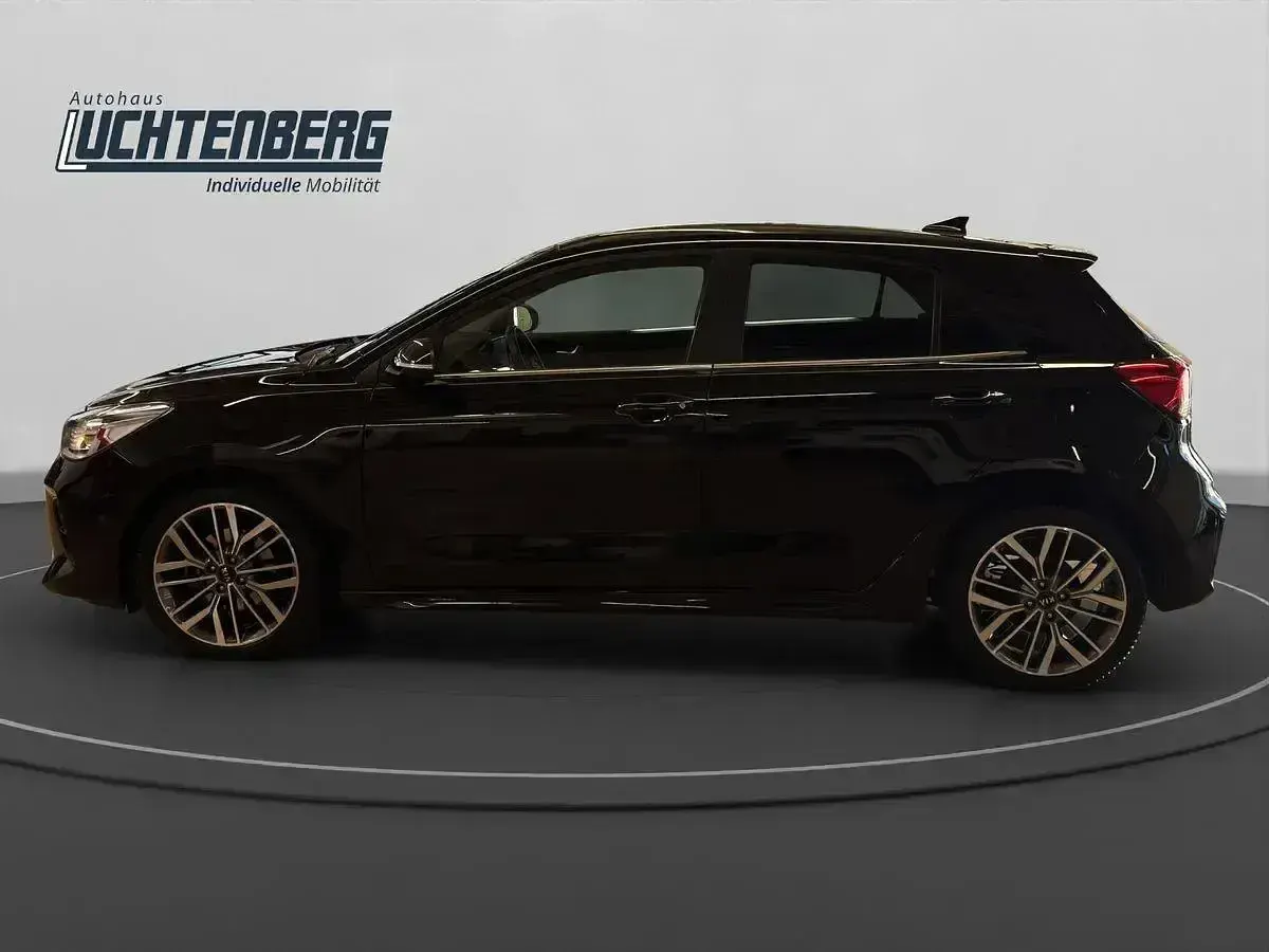 Gebraucht Kia Rio GT-Line 101 PS (74 kW) 2021 Schwarz Limousine