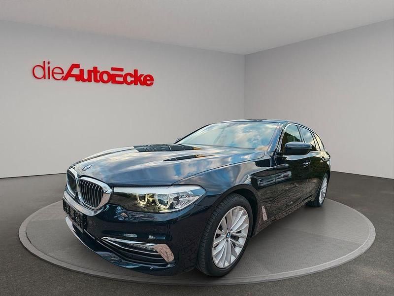 Gebraucht BMW 520 Luxury Line 190 PS (139 kW) 2017 Imperialblau Kombi