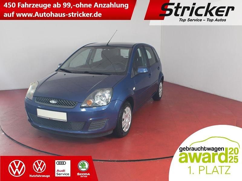 Blau Gebraucht 2008 Ford Fiesta Style Kleinwagen | 1.950 € (Guter Preis) - Bild 1/4