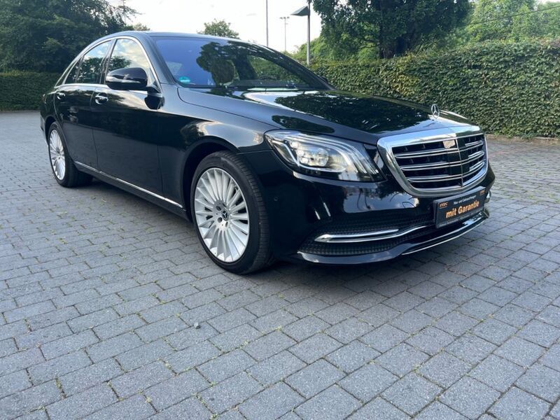 Obsidianschwarz metalliclack Gebraucht 2017 Mercedes S350 Limousine | 43.900 € (Superpreis) - Bild 1/4