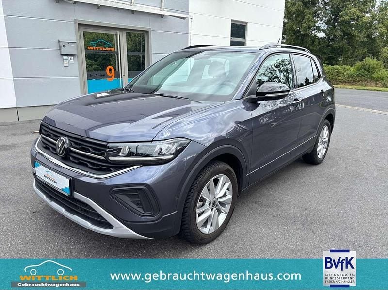 Rauschgrau metallic Gebraucht 2024 VW T-Cross Goal SUV | 23.500 € (Guter Preis) - Bild 1/3