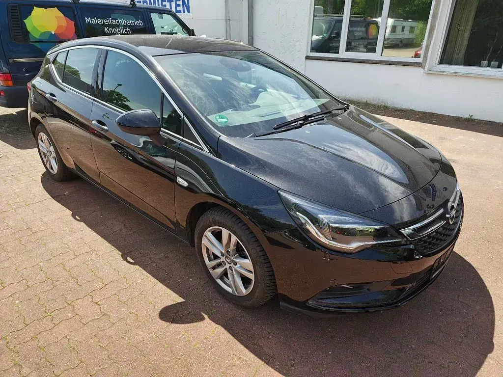 Brugt Opel Astra 125 HK (91 kW) 2019 Sort Sedan