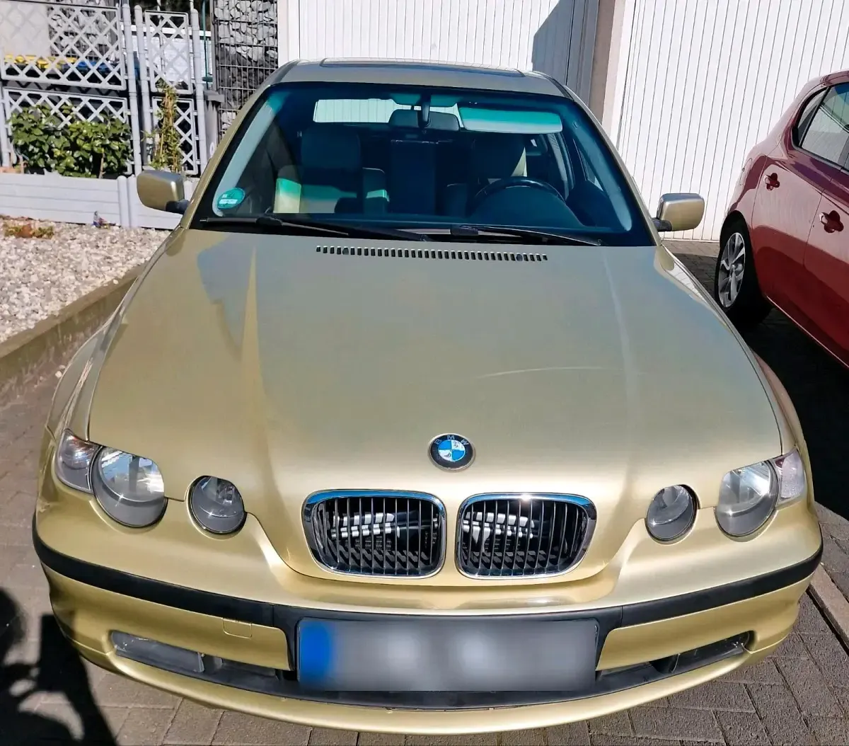 Gebraucht BMW 316 Compact 116 PS (85 kW) 2003 Grün Kleinwagen