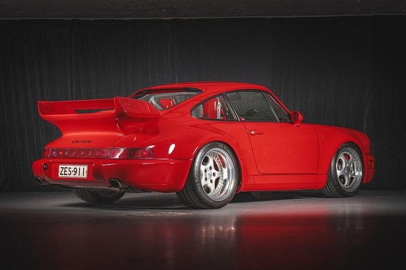 Brugt Porsche 964 600 HK (441 kW) 1989 Rød