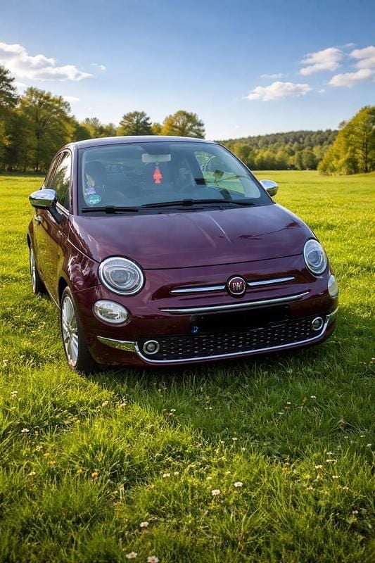 Gebraucht Fiat 500 Mirror 69 PS (50 kW) 2018 Violet Kleinwagen