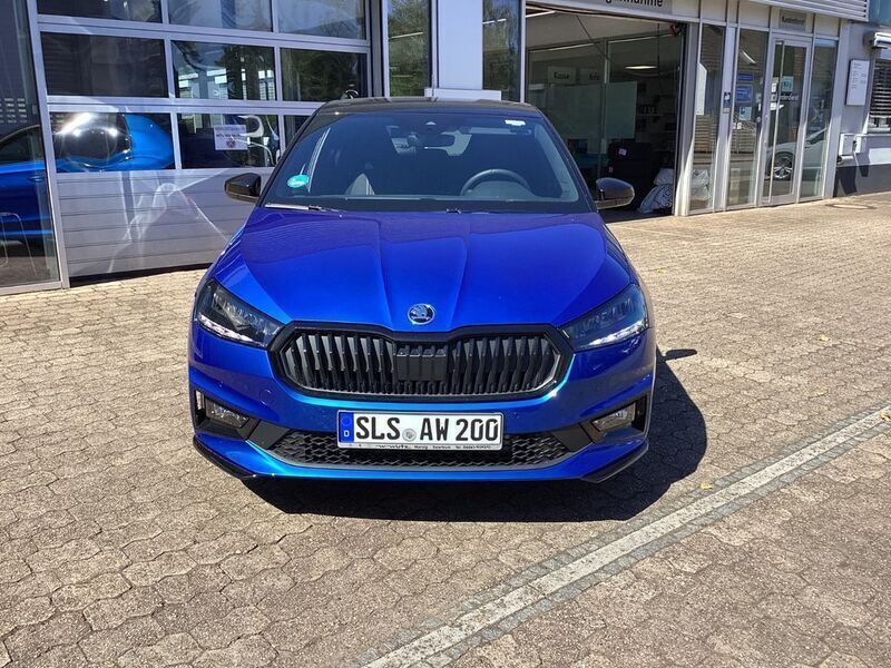 Gebraucht Skoda Fabia Monte Carlo 116 PS (85 kW) 2024 Blau Kleinwagen