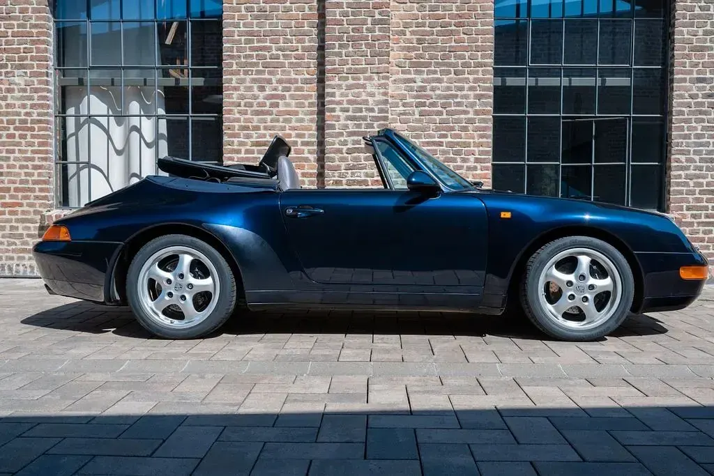 Gebraucht Porsche 993 272 PS (200 kW) 1994 Blau Cabrio