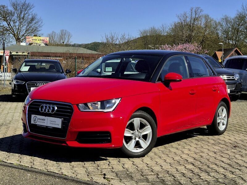 Rot Gebraucht 2017 Audi A1 Sportback Sport Kleinwagen | 10.380 € (Guter Preis) - Bild 1/4