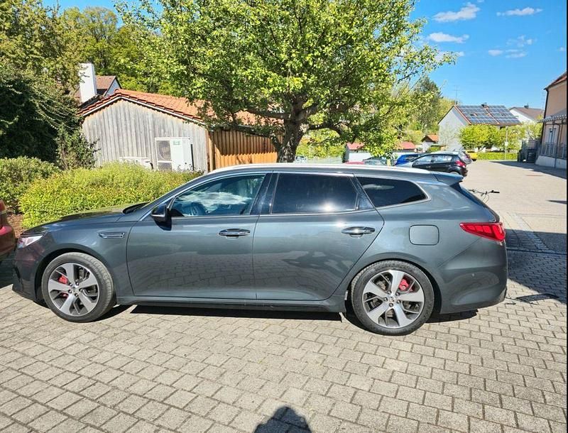 Grau Gebraucht 2019 Kia Optima Kombi | 20.500 € (Fairer Preis) - Bild 1/4