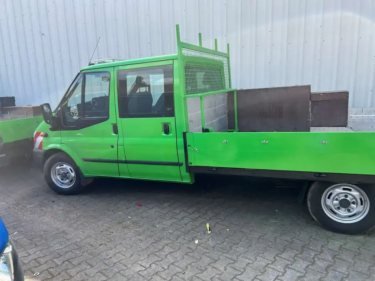 Gebraucht Ford Transit 101 PS (74 kW) 2014 Avalongrau Van / Kleinbus