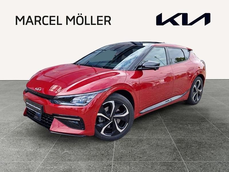 Rot Gebraucht 2021 Kia EV6 4 SUV | 32.980 € (Etwas zu teuer) - Bild 1/4