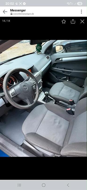 Gebraucht Opel Astra 105 PS (77 kW) 2005 Blau Limousine