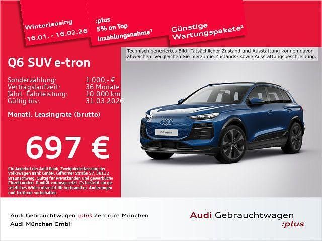 Ascariblau metallic Gebraucht 2025 Audi Q6 e-tron Sport SUV | 71.772 € (Fairer Preis) - Bild 1/1
