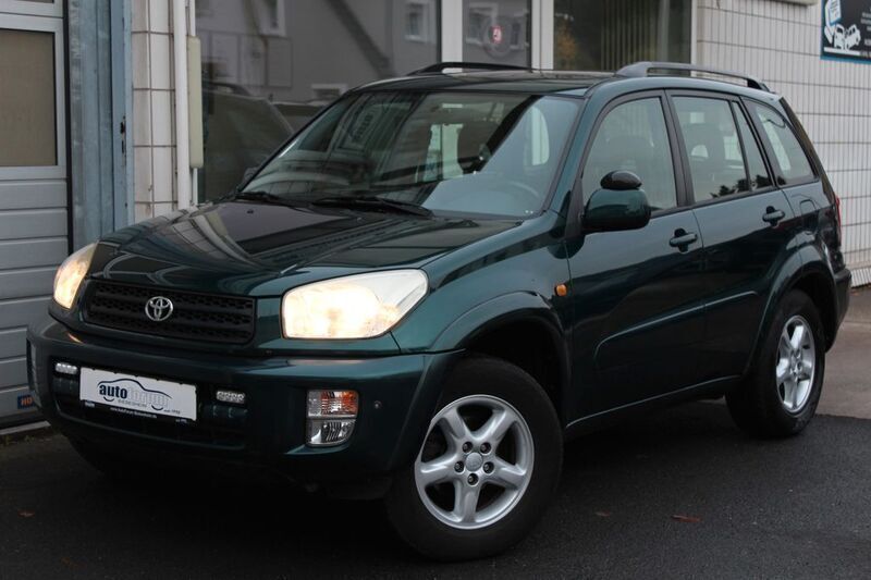 Gebraucht Toyota RAV4 150 PS (110 kW) 2002 Grün SUV