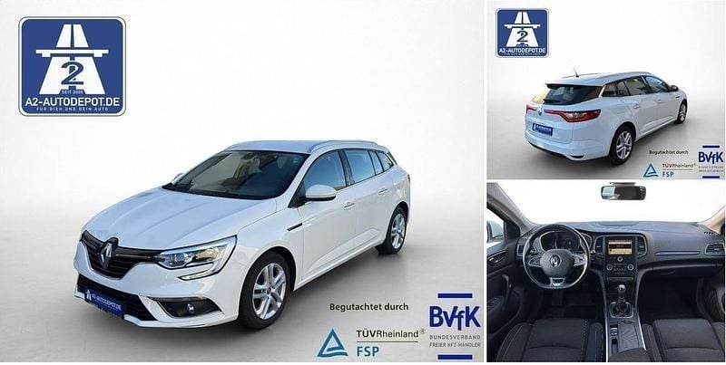Weiß Gebraucht 2019 Renault Mégane GrandTour Business Kombi | 10.950 € (Guter Preis) - Bild 1/4