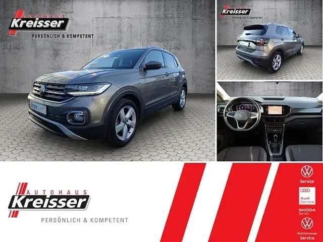 Gebraucht VW T-Cross Style 110 PS (80 kW) 2020 Grau (limestone grey metallic) SUV
