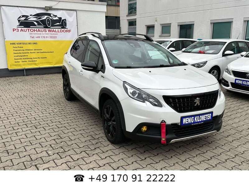 Lack weiss perlglänzend/metall Gebraucht 2018 Peugeot 2008 Allure SUV | 11.890 € (Fairer Preis) - Bild 1/4