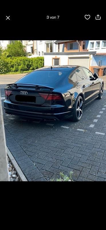 Schwarz Gebraucht 2016 Audi A7 Design Coupé | 23.650 € (Superpreis) - Bild 1/4