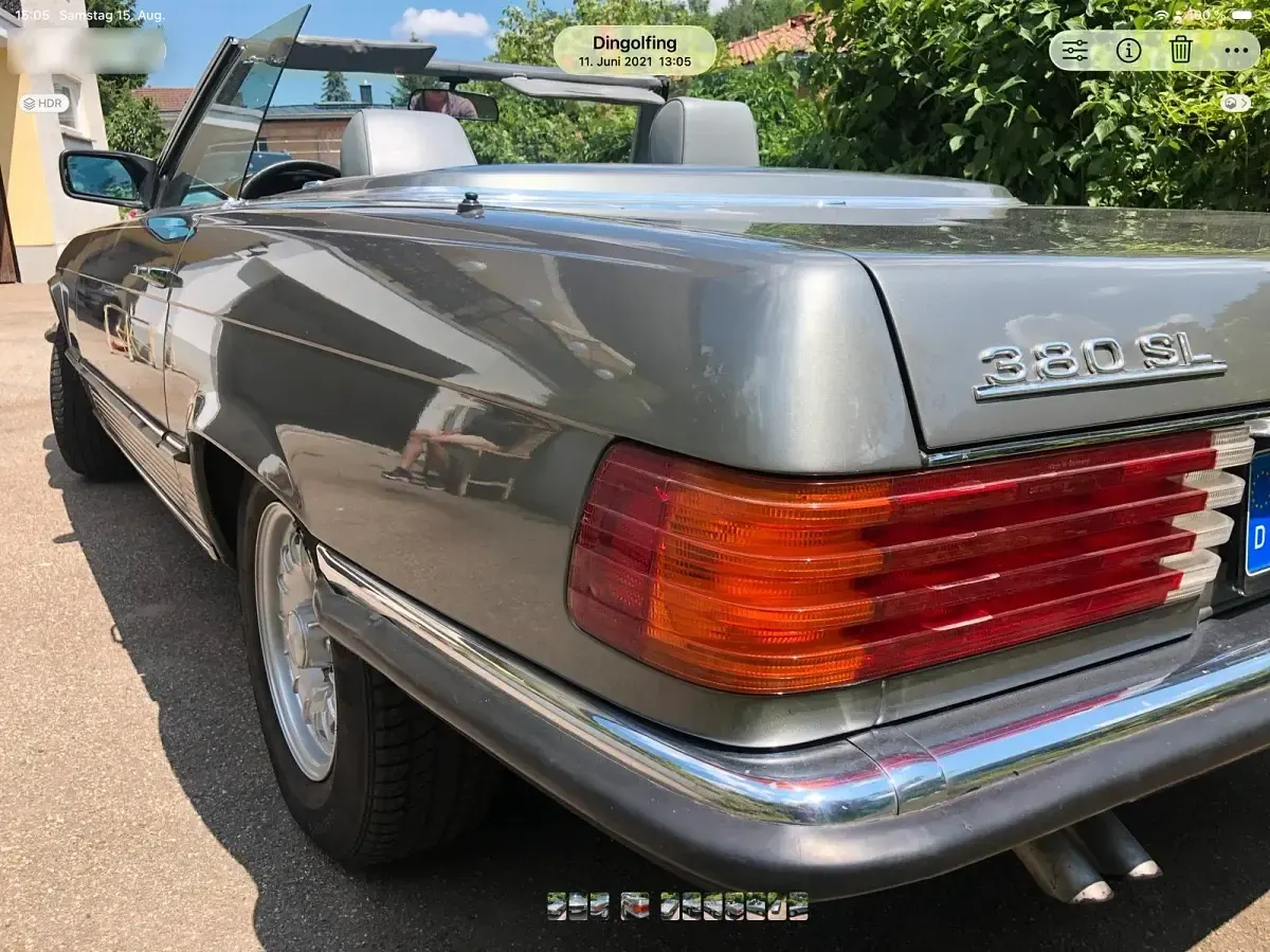 Gebraucht Mercedes SL380 155 PS (114 kW) 1984 Cabrio